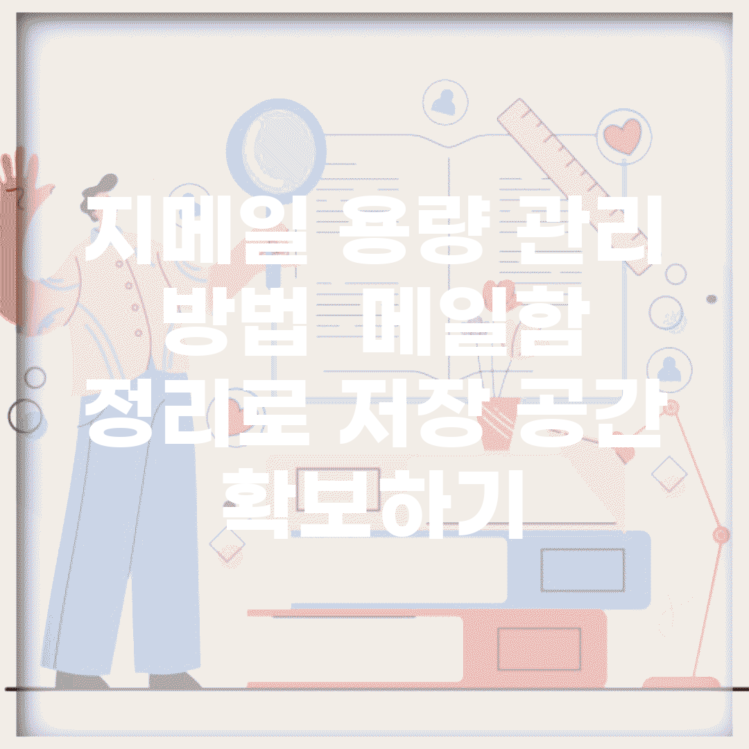 지메일 용량 관리 방법 | 메일함 정리로 저장 공간 확보하기
