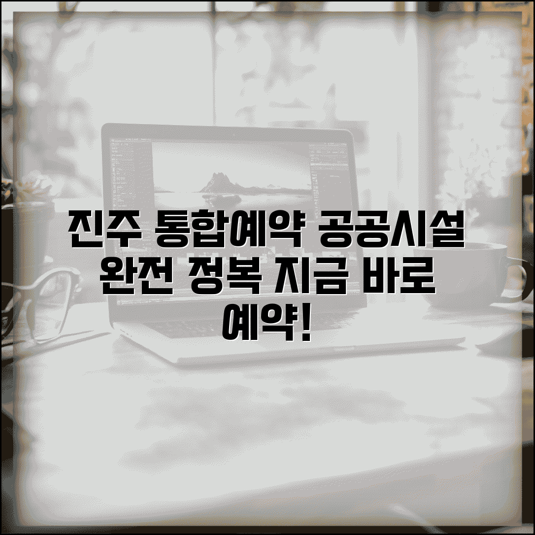 진주시통합예약시스템 | 진주시 공공시설 예약 완벽가이드