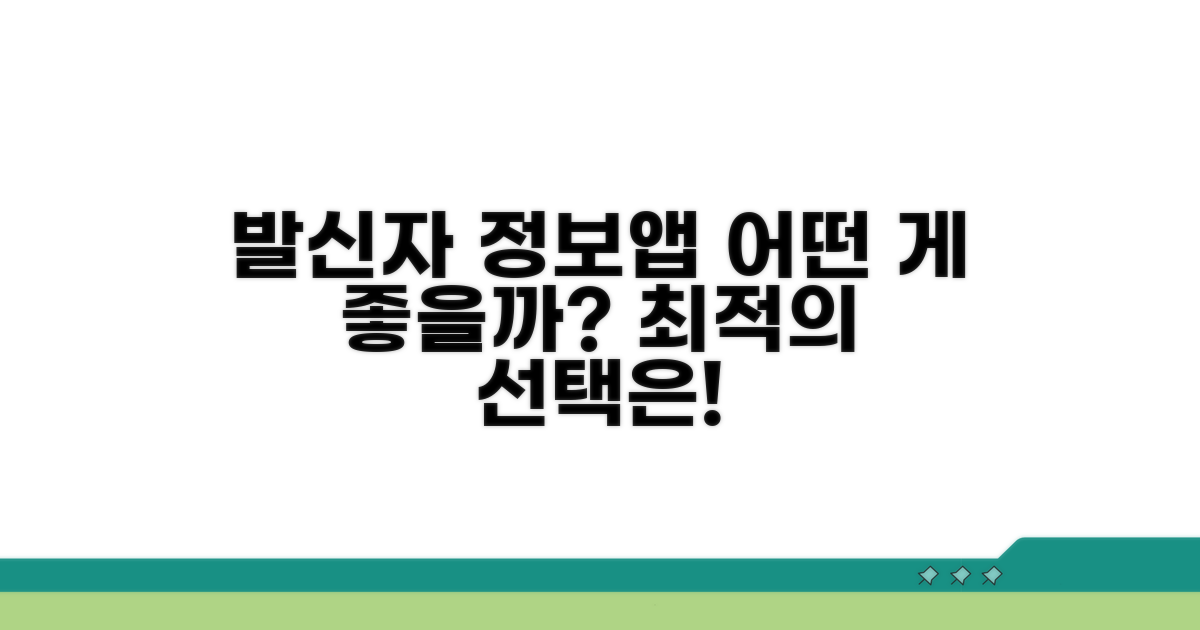 발신자 정보 앱, 어떤 게 좋을까