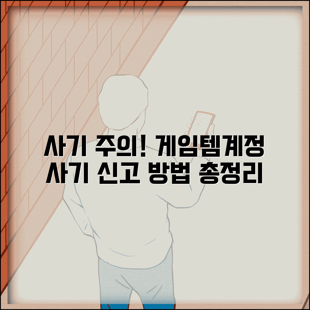 게임 아이템 사기 | 게임 계정 아이템 거래 사기 피해 신고법