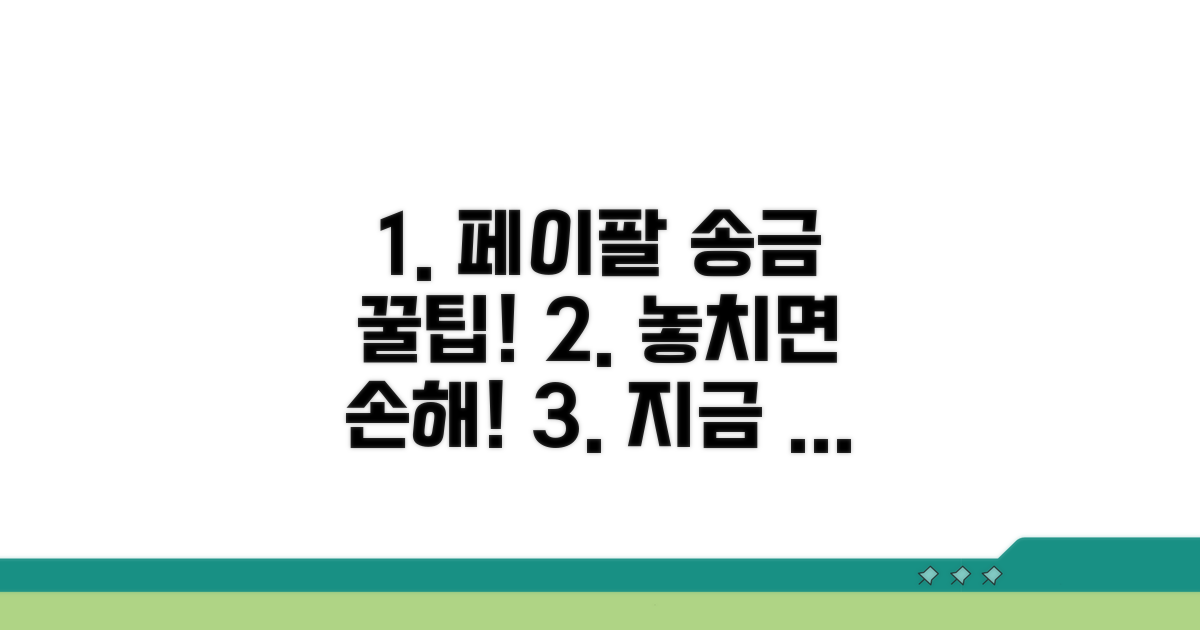 페이팔 송금 시 꼭 알아둘 점