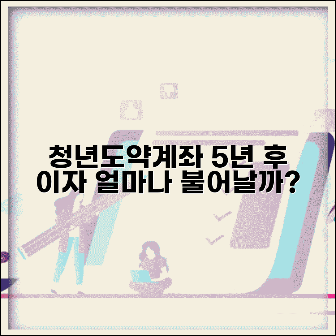 청년도약계좌 이자 계산법 | 5년 후 얼마나 불어날까