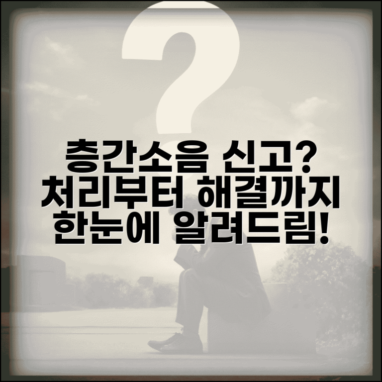 아파트 소음 신고하면 어떻게 처리되나요 | 층간소음 | 신고처리 | 해결방법