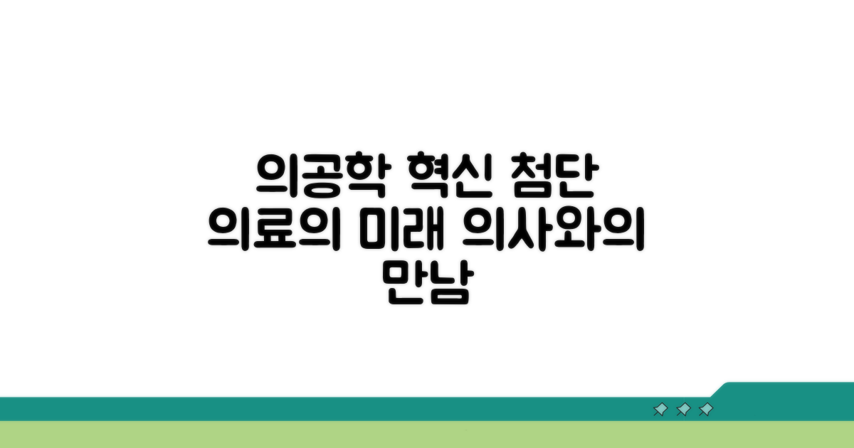 의공학 의사, 첨단 의료의 만남