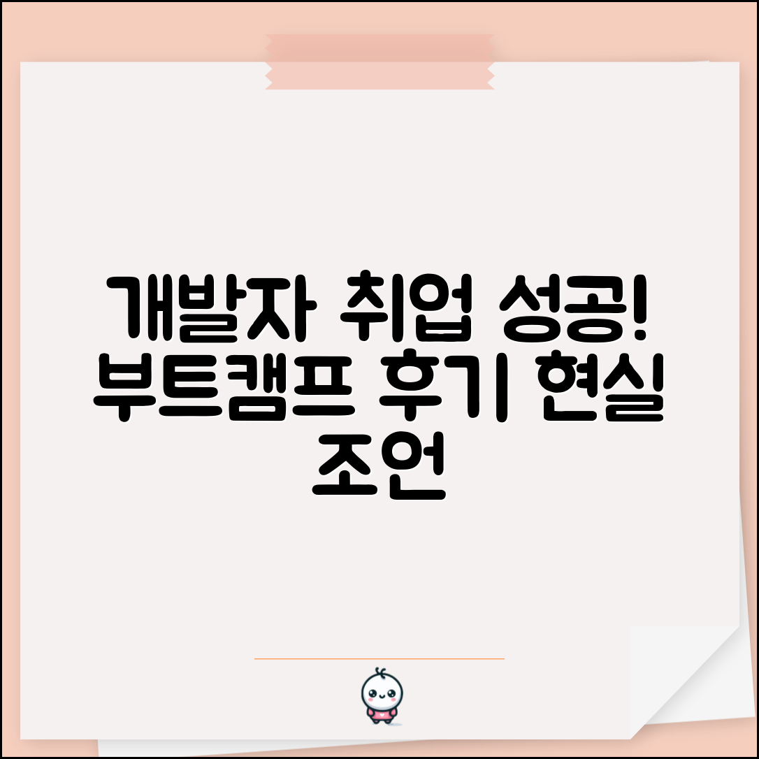 재직자 부트캠프 후기 | 개발자 전향 성공담