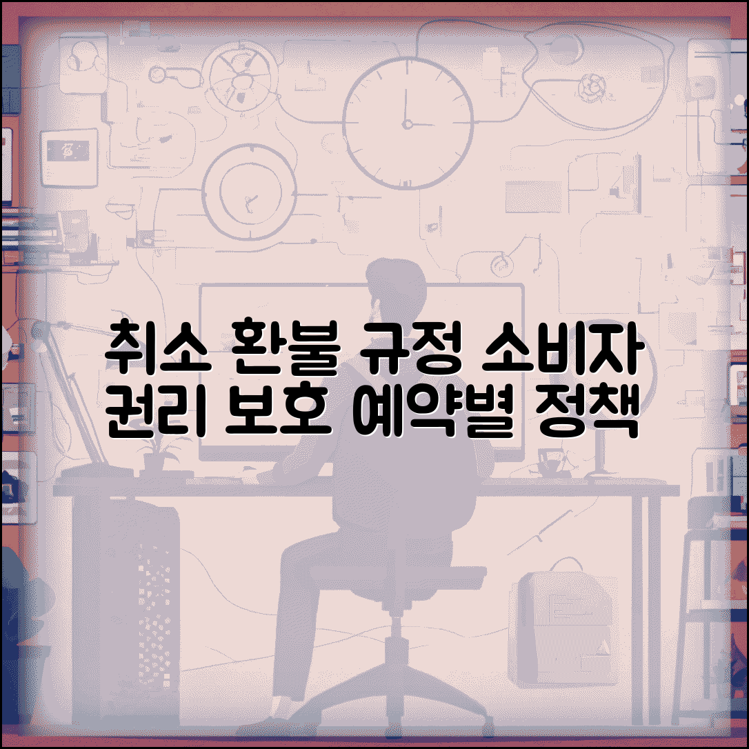예약 취소 환불 규정 소비자 | 예약 서비스별 취소 환불 정책과 소비자 권리 보호