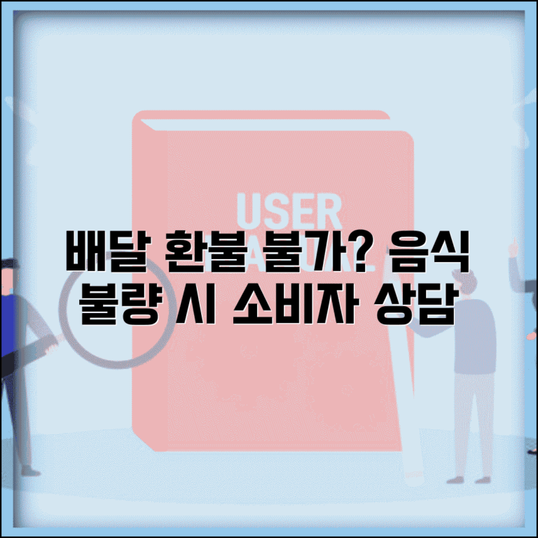음식 배달 환불 거부 | 배달음식 불량시 환불 거부 소비자분쟁조정