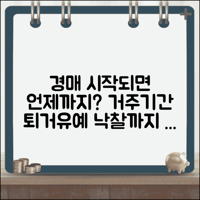 경매 시작되면 언제까지 사나 | 경매 개시부터 낙찰까지 거주 기간과 퇴거 유예 경매 시작되면 언제까지 사나 | 경매 개시부터 낙찰까지 거주 기간과 퇴거 유예