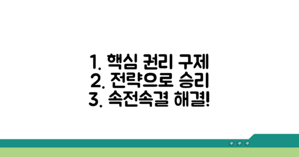 효율적 권리 구제 전략