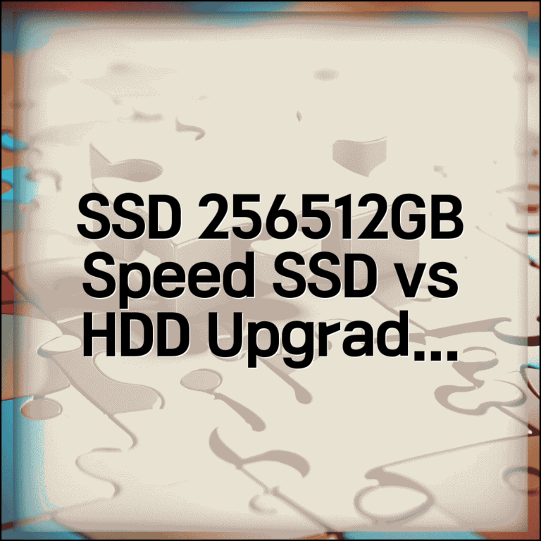 노트북 저장 용량 SSD 256GB 512GB | SSD vs HDD 속도 차이