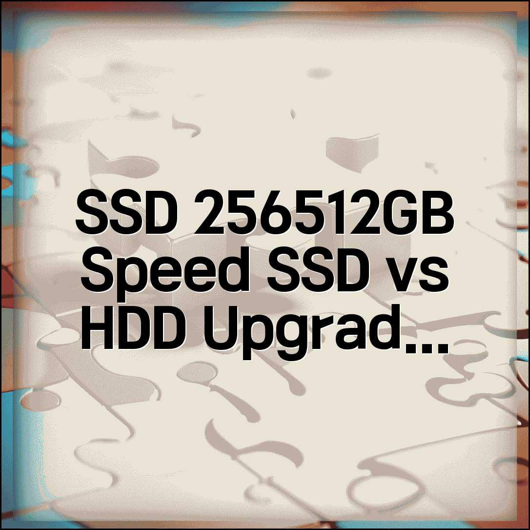 노트북 저장 용량 SSD 256GB 512GB | SSD vs HDD 속도 차이