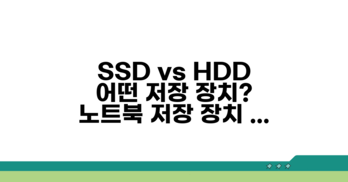 노트북 저장 장치 선택 가이드