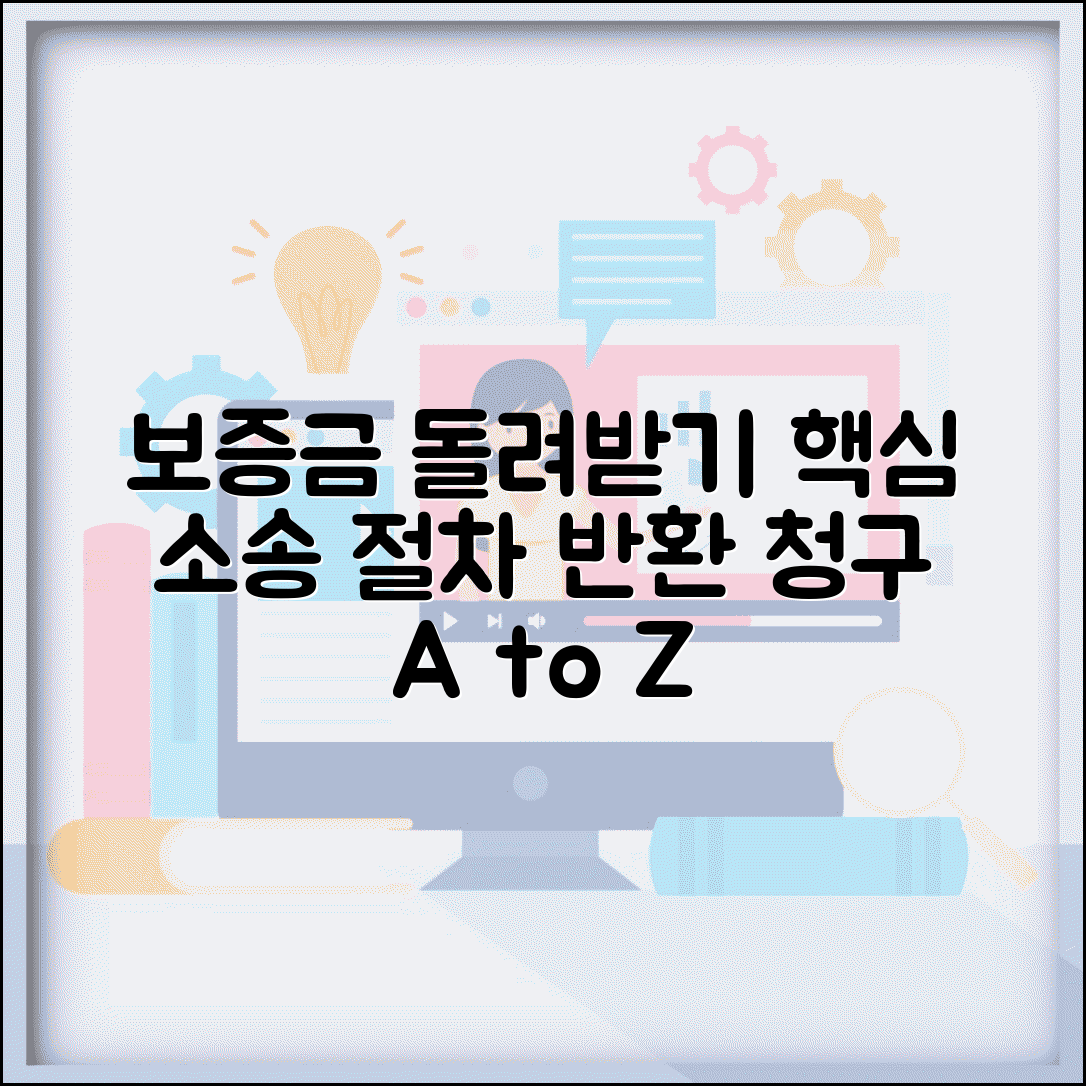 전세보증금 반환 청구 소송 | 보증금 미반환 소송 절차