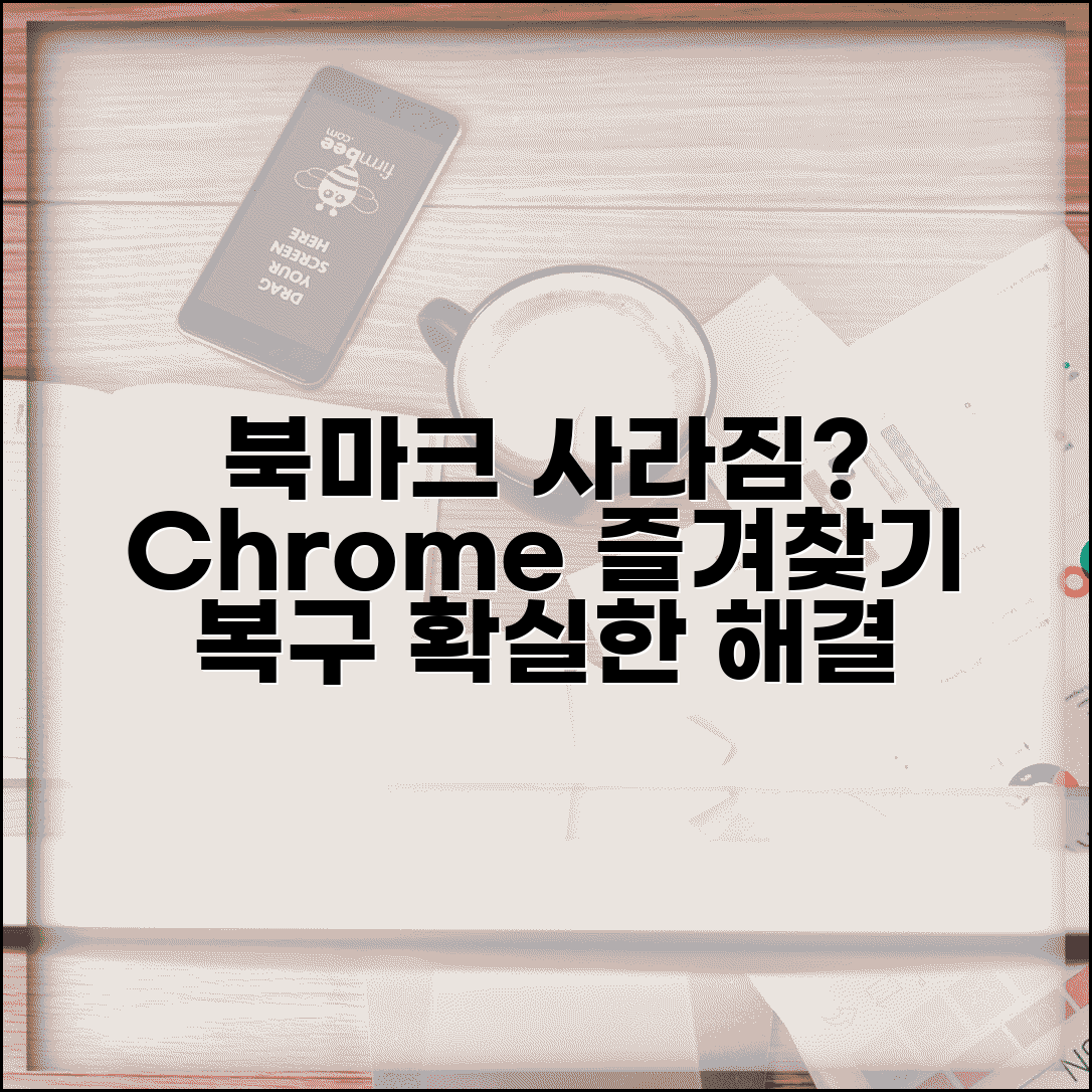 Chrome 북마크 사라짐 복구 | 크롬 즐겨찾기 삭제 복구