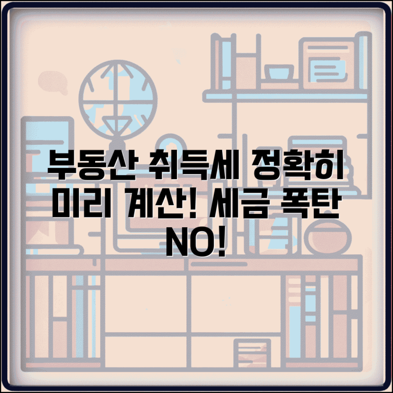 부동산 취득세 계산기 활용 팁 | 정확한 세금 미리 확인하기