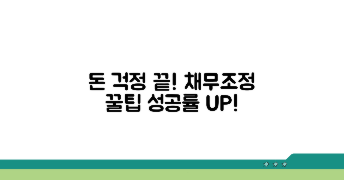 성공적인 채무조정 활용 전략