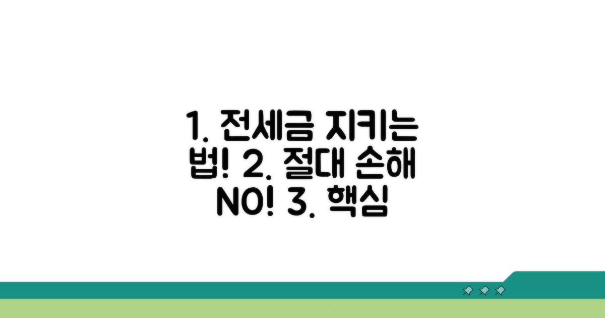 내 전세금 지키는 핵심 대처법