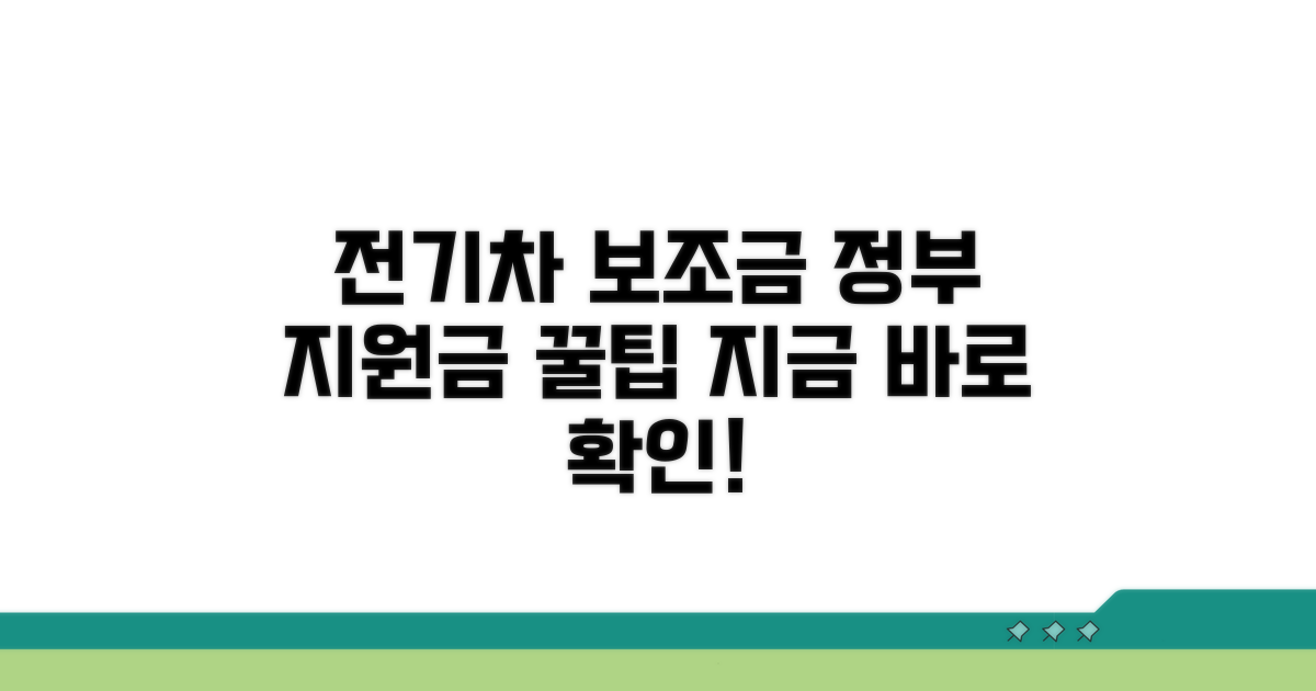 전기차 보조금 조회 방법 총정리