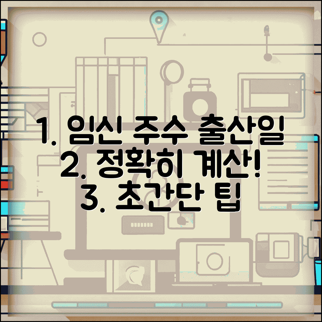 임신 주수 계산 쉽게 하기 | 출산예정일 정확히 알아보는 법