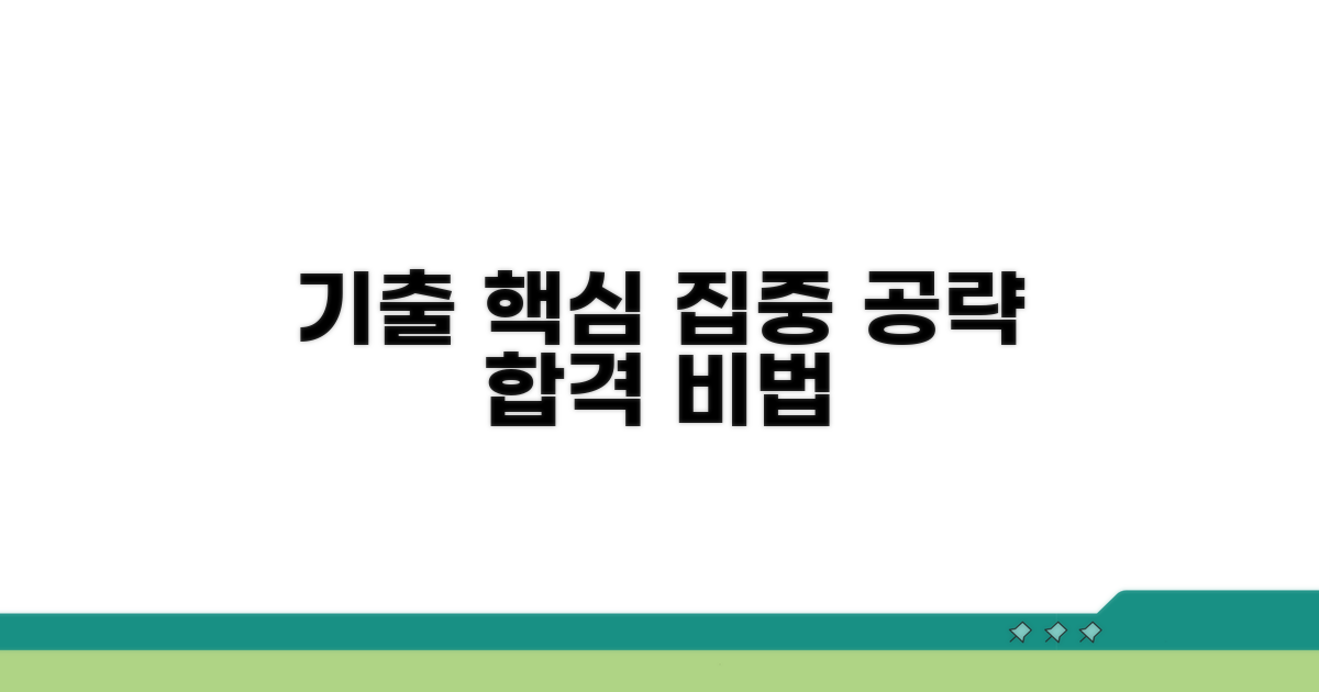 기출문제 풀이 집중 공략법