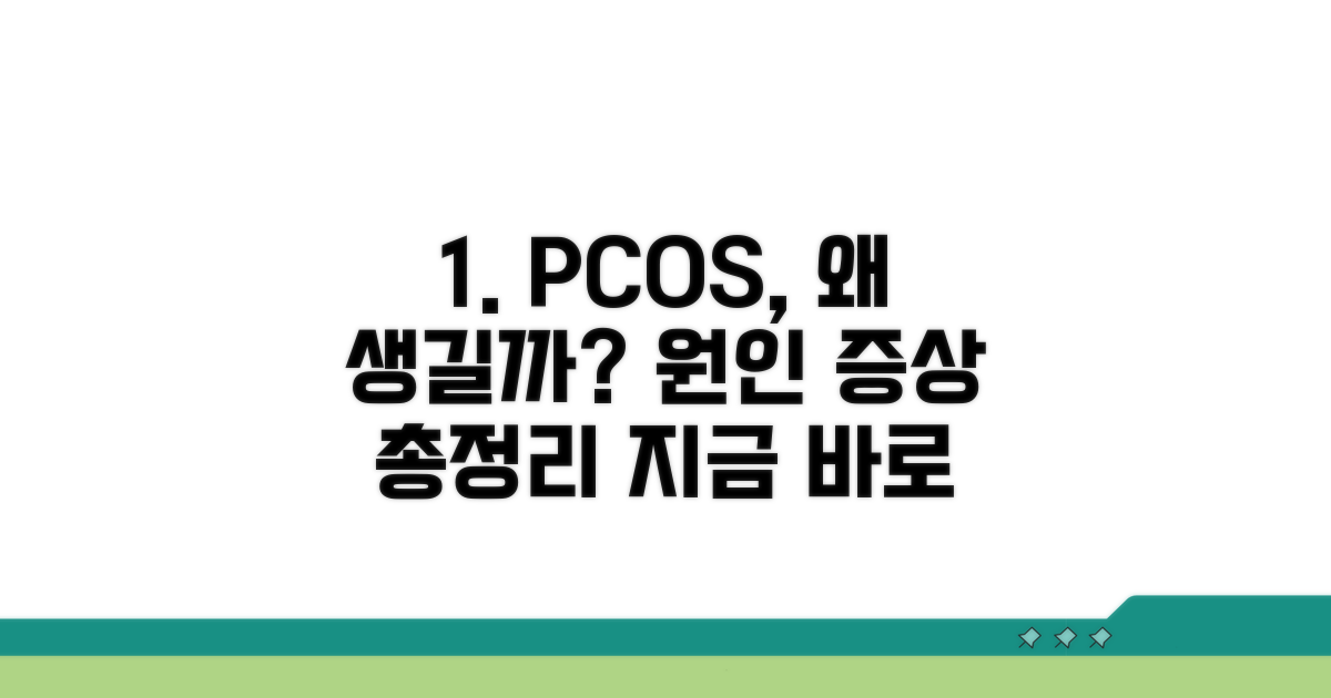 다낭성 난소 증후군 원인과 증상 파헤치기