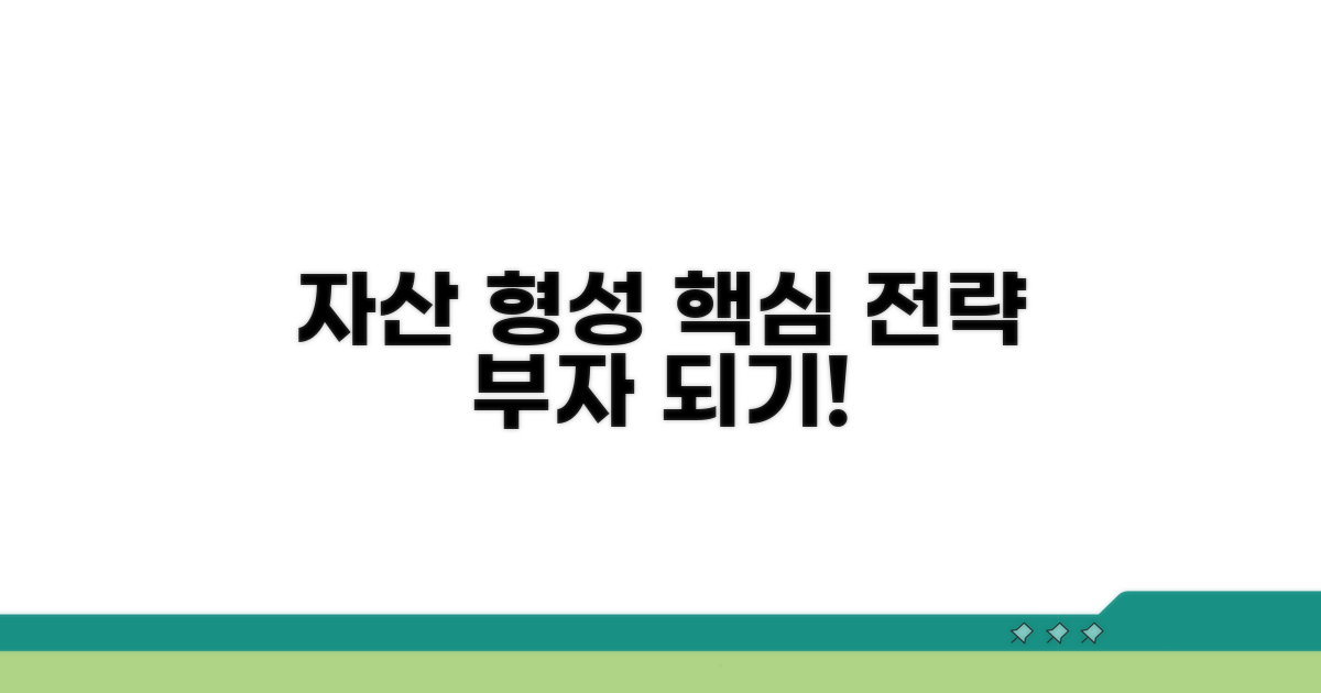 자산 형성을 위한 활용 전략