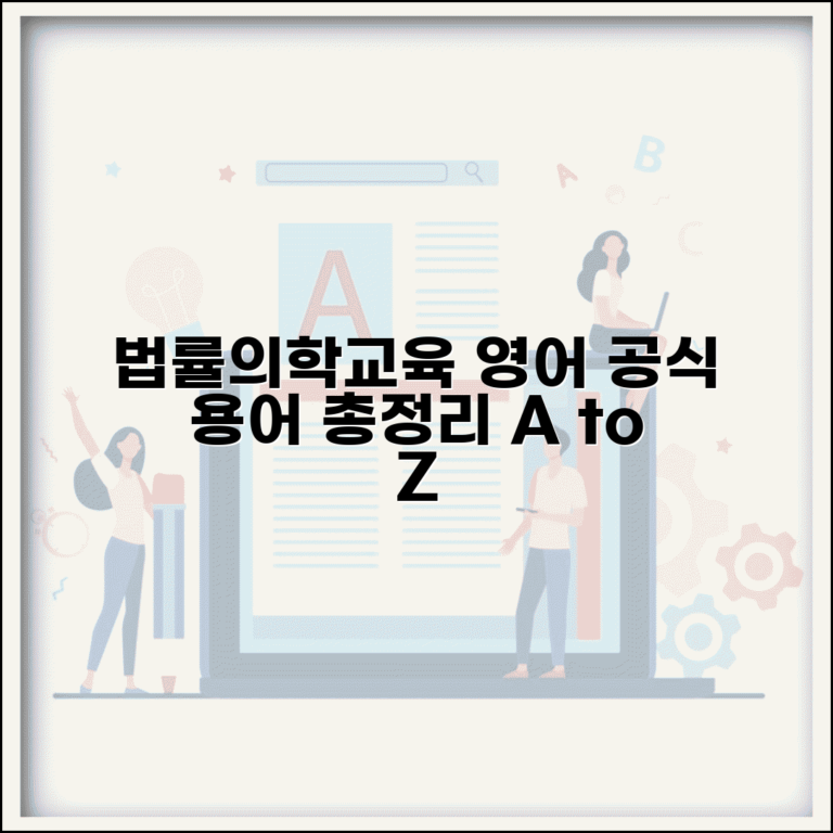 대상자 영어 공식 문서 용어 | 법률·의학·교육 분야별 표현 총정리