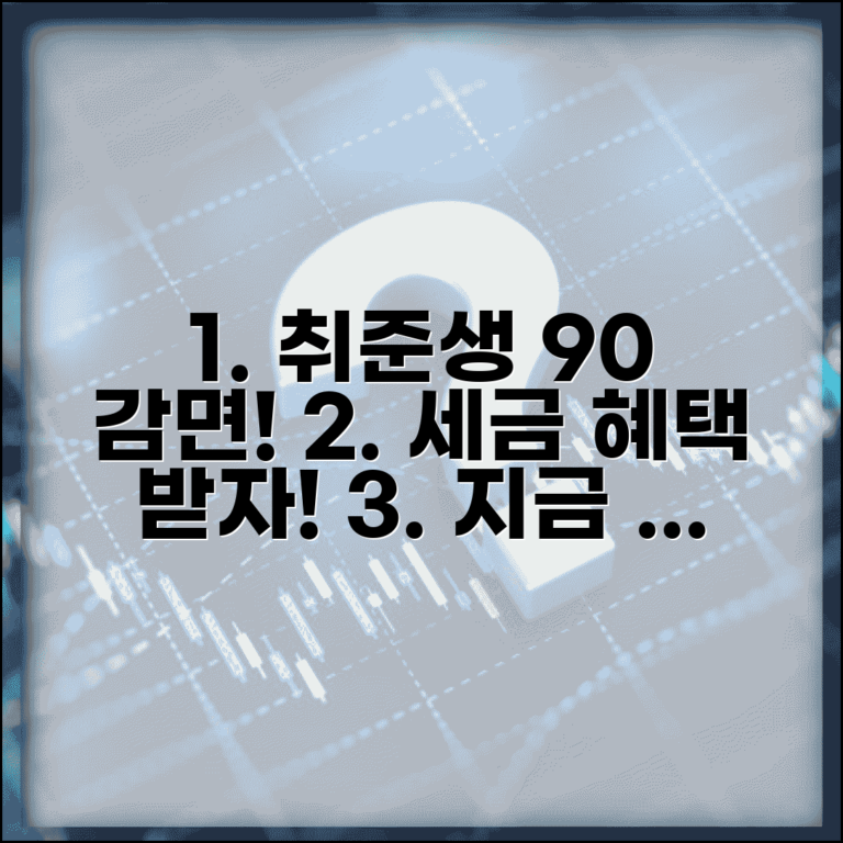 청년 취업자 원천 징수 감면 혜택 | 세대별 세금 지원 제도, 조건과 신청방법 알아보기