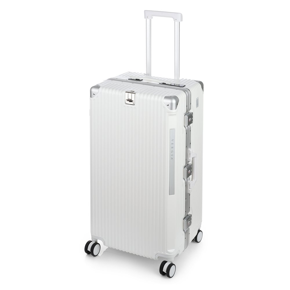 베르지아 폴리카보네이트 여행용 캐리어 24인치, 실버 상세 이미지 1
