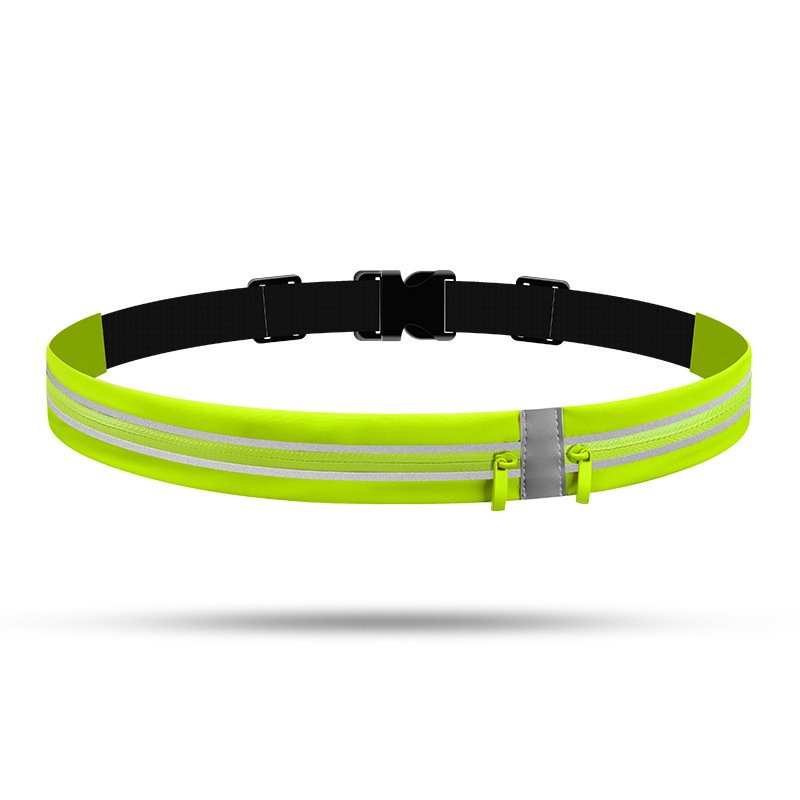 콤마스포츠 멀티포켓 러닝벨트 플립벨트 힙색 조깅 마라톤 허리가방 얄은허리 러닝용품 밴드 방수 허리색 골프 헬스 상세 이미지 2