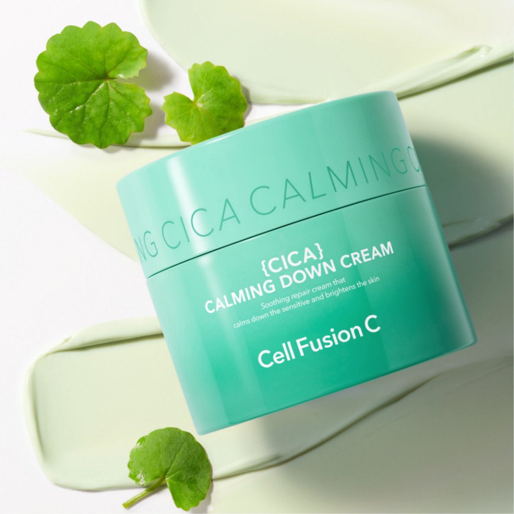 셀퓨전씨 시카 카밍 다운 크림 50ml / 저자극 수분 보습 진정 쿨링 시카 크림 상세 이미지 2