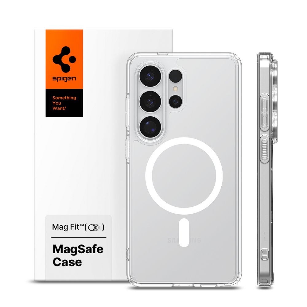 슈피겐 갤럭시 맥세이프 케이스 울트라하이브리드맥핏 클리어화이트, 갤럭시S26 울트라 상세 이미지 1