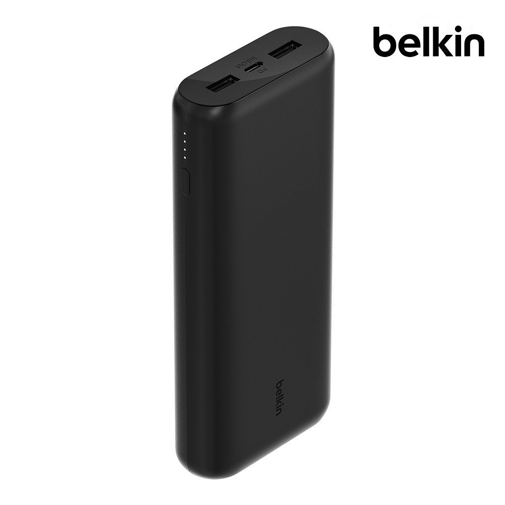 벨킨 20000mAh 3포트 PD PPS 20W 컴팩트 고속 충전 보조배터리 BPB014bt 아이폰17 16 15 갤럭시 S26 S25 호환 기내반입 글로벌 안전인증 상세 이미지 1