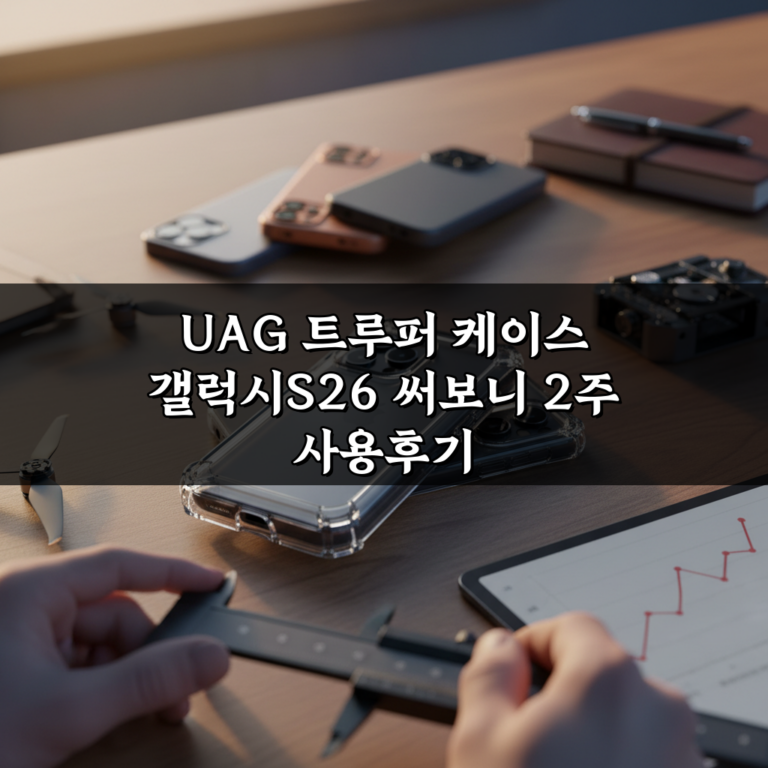 UAG 트루퍼 케이스 갤럭시S26 써보니 2주 사용후기