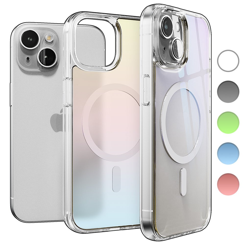 빅쏘 띠부띠부 5가지 컬러 범퍼 맥세이프 케이스 투명, 아이폰14 상세 이미지 1