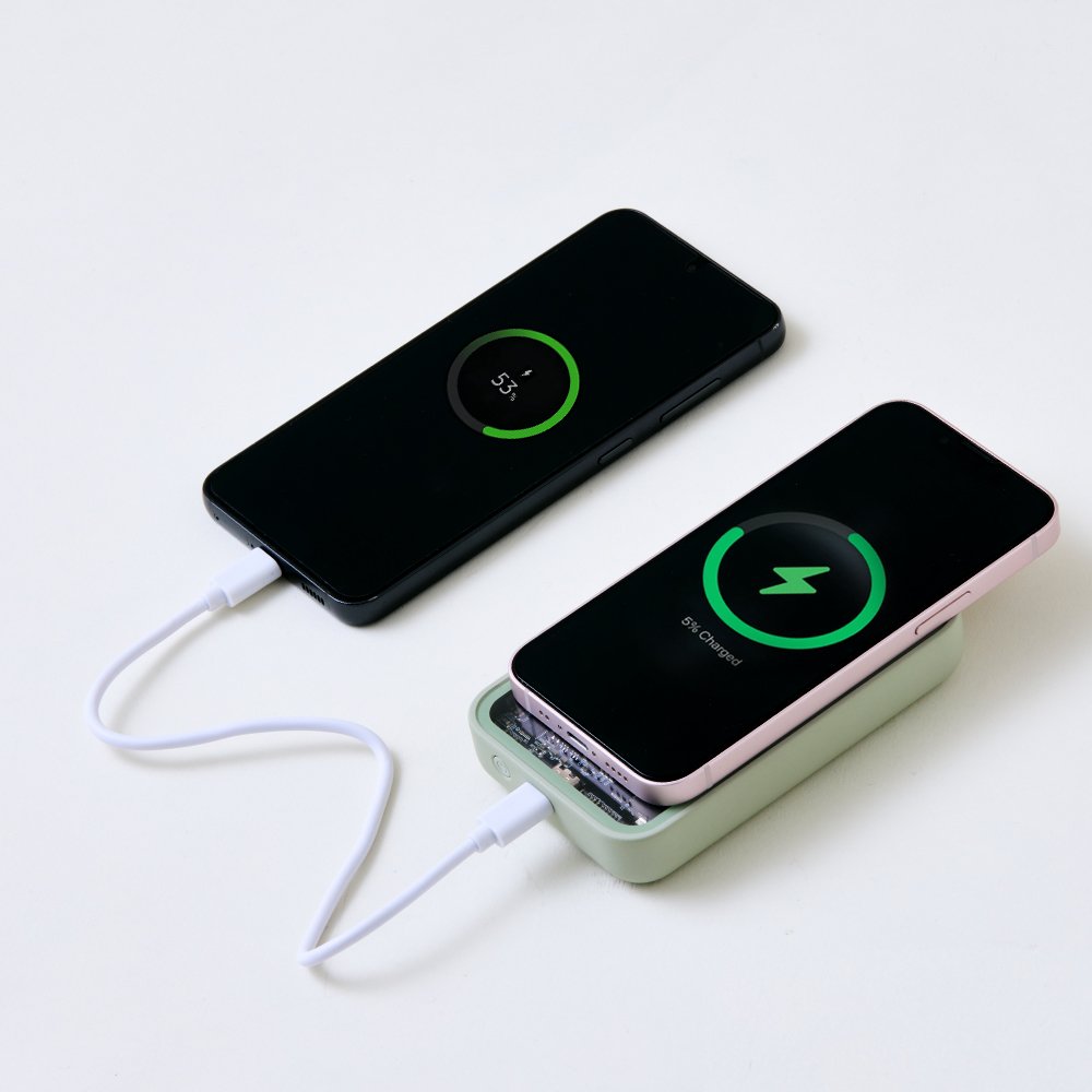 슈틸루스터 퀵차지 슬림핏 고속 맥세이프 보조배터리 10000mAh ST-PBM10000 상세 이미지 2