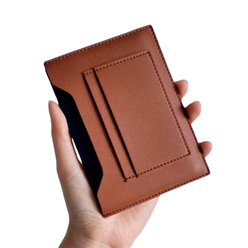 언솔드 RFID차단 가죽여권케이스 안티스키밍 여권지갑 5컬러 커플 그레이 상세 이미지 2