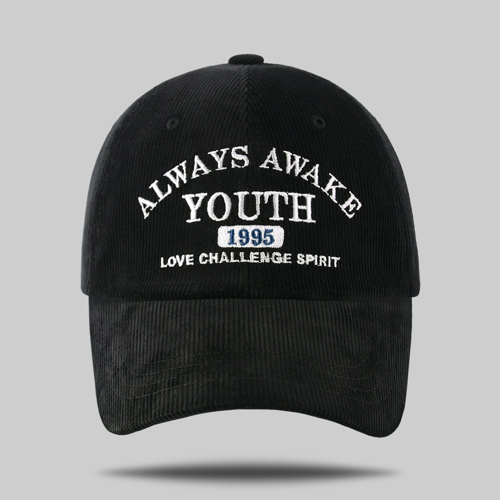 국내제작 youth 1995 골덴 볼캡 여성 캡모자 남자 코듀로이 모자 상세 이미지 1