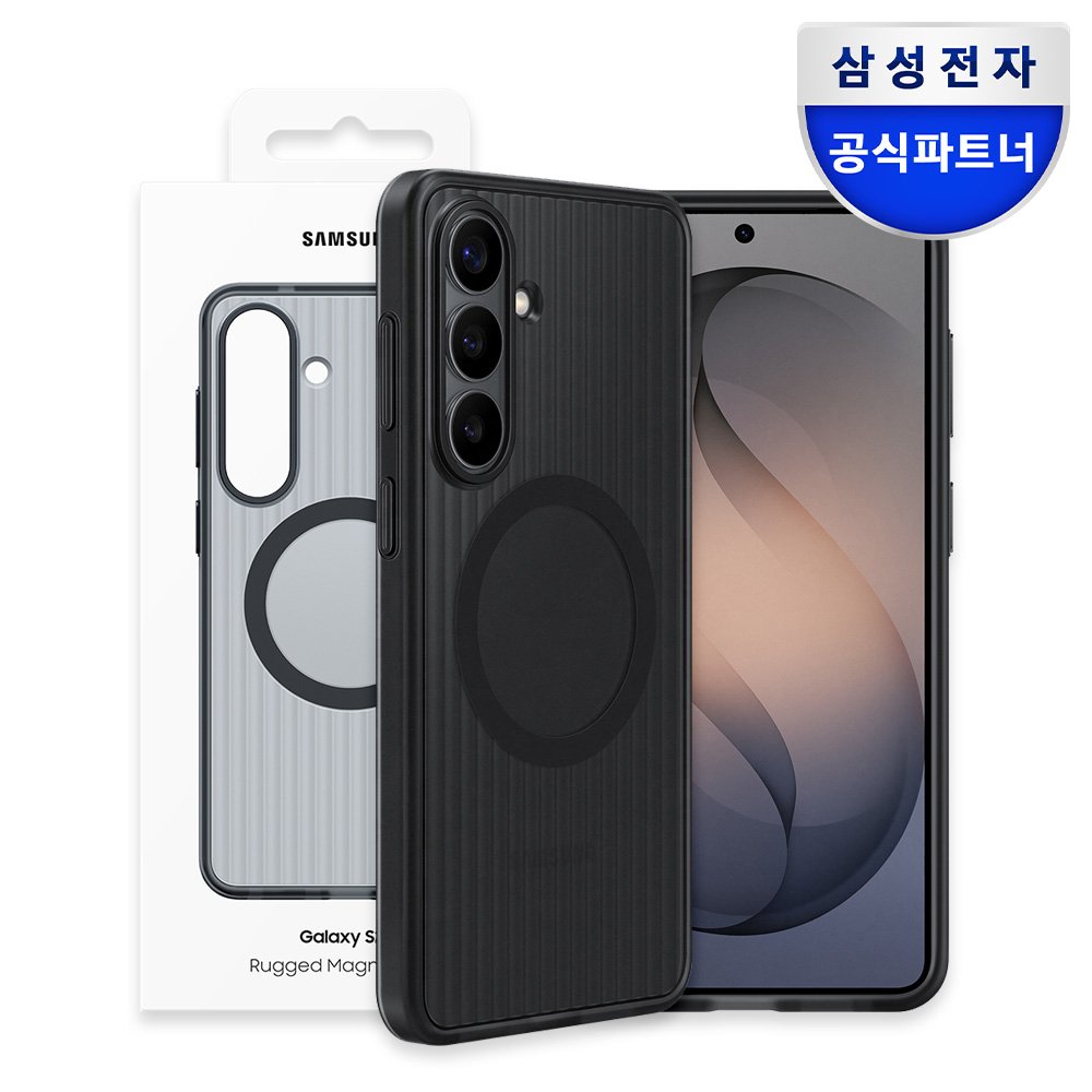 삼성 맥세이프 러기드 마그넷 케이스 블랙, 갤럭시S26 플러스 상세 이미지 1