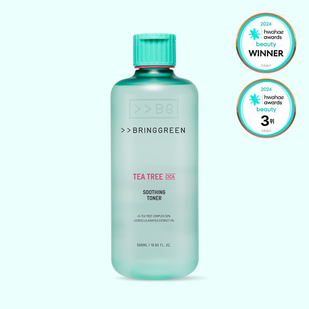 브링그린 티트리 시카 수딩 토너 대용량 증정기획 500ml 상세 이미지 2