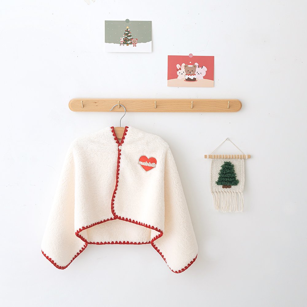 마롤로뜨 아기망토 후드 극세사블랭킷 담요 겨울 아기띠워머 상세 이미지 1