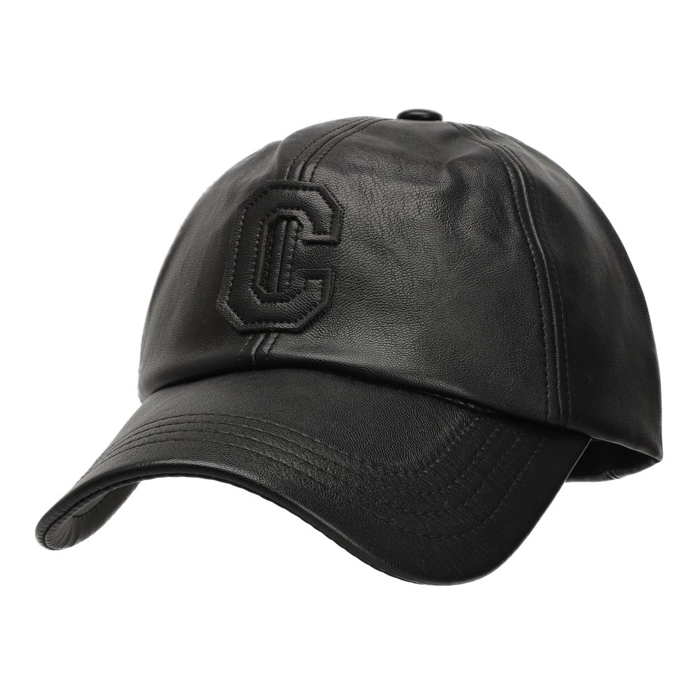 국내제작 레더 C로고 야구 모자 가을 여성 캡모자 남자 볼캡 상세 이미지 2