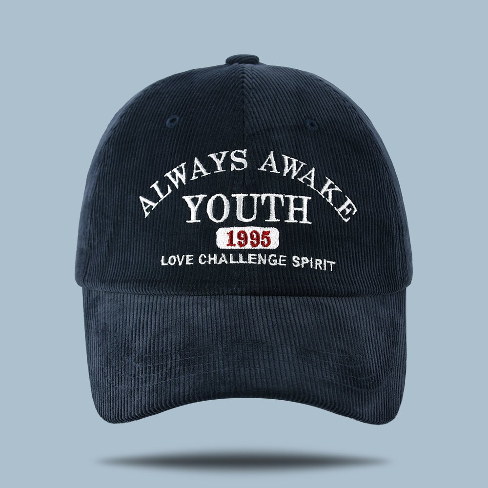 국내제작 youth 1995 골덴 볼캡 여성 캡모자 남자 코듀로이 모자 상세 이미지 2