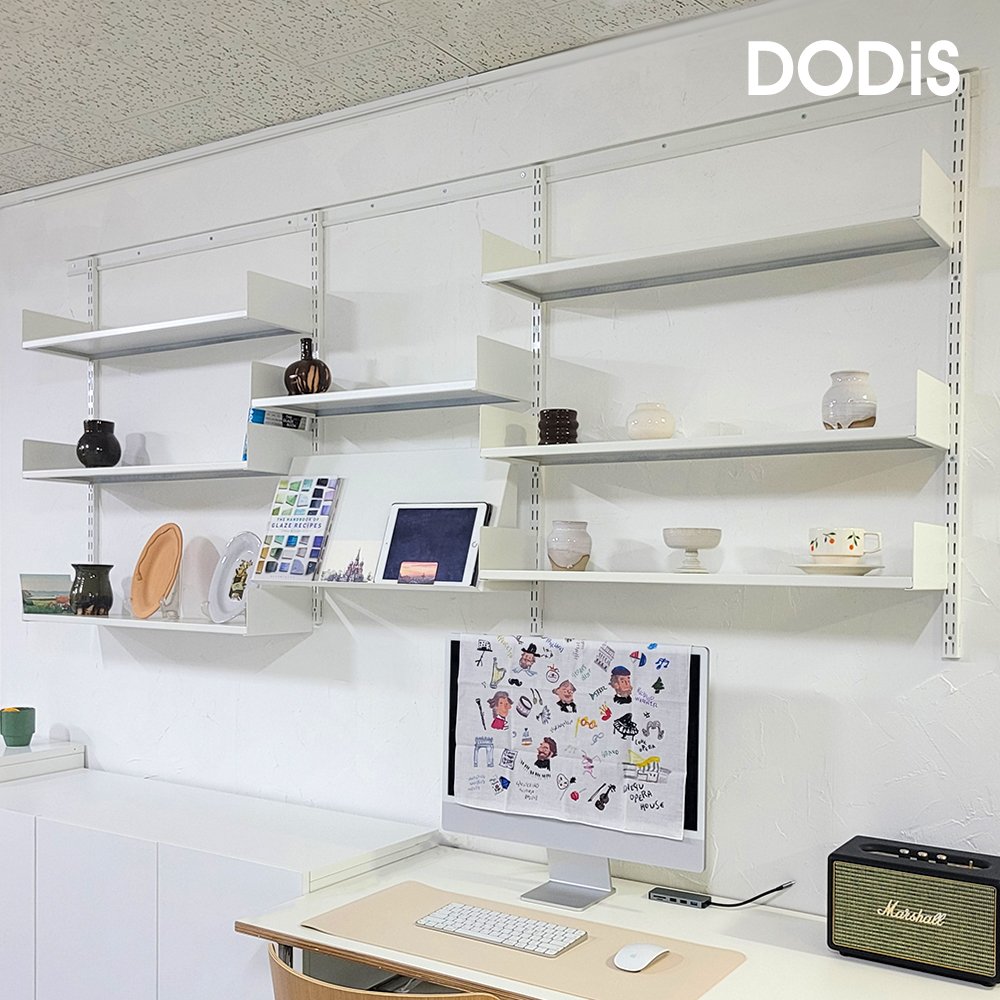 도에르 0001 모듈 시스템 거실 벽 선반 진열대 상세 이미지 1