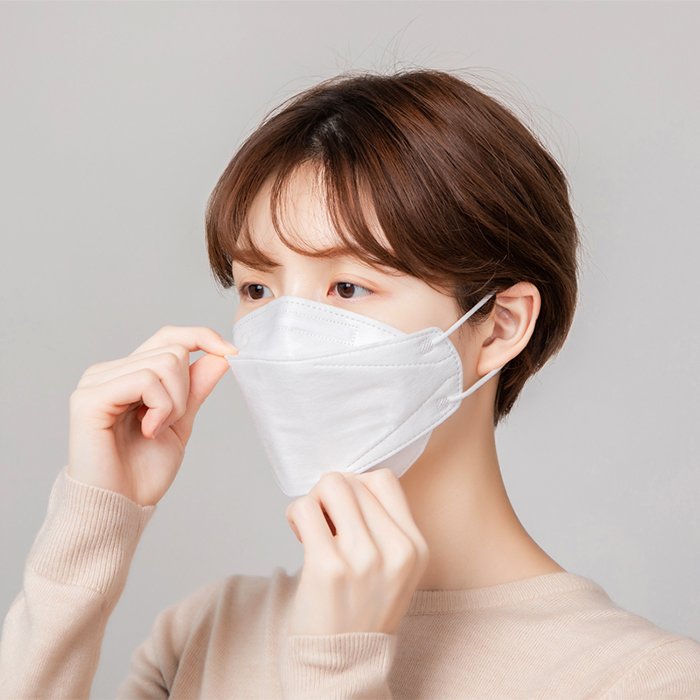 닥터퓨리 KF94 황사마스크 대형 개별포장 초록색, 20개 상세 이미지 1