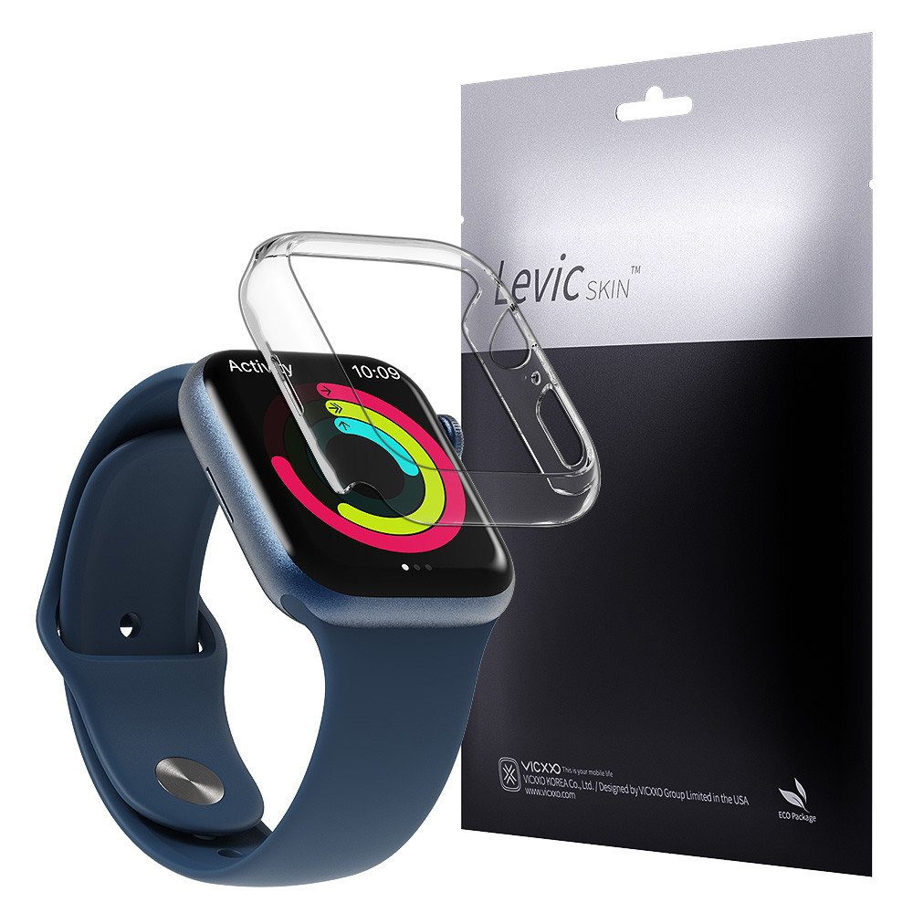 빅쏘 애플워치 9 8 7 케이스 레빅스킨 45mm 상세 이미지 2