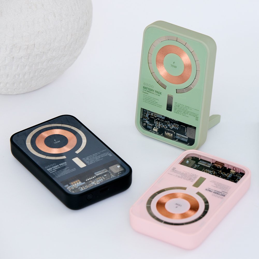 슈틸루스터 퀵차지 슬림핏 고속 맥세이프 보조배터리 10000mAh ST-PBM10000 상세 이미지 2