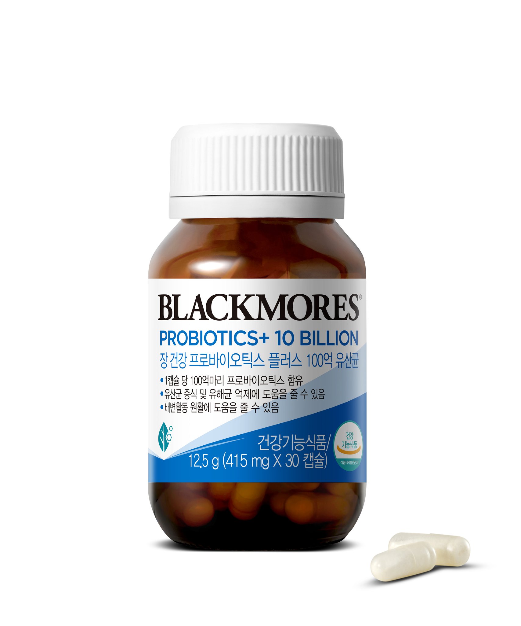 블랙모어스 장 건강 프로바이오틱스 플러스 100억 유산균 4병 상세 이미지 1