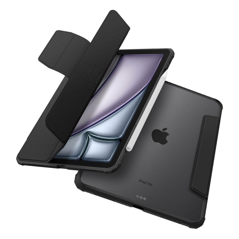 아이패드 에어 11 M4 8세대 아이패드 커버 분리 케이스 에어스킨프로 블랙, 에어 11 M4 상세 이미지 2