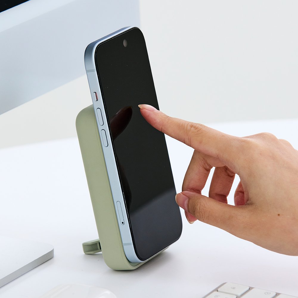 슈틸루스터 퀵차지 슬림핏 고속 맥세이프 보조배터리 10000mAh ST-PBM10000 상세 이미지 1